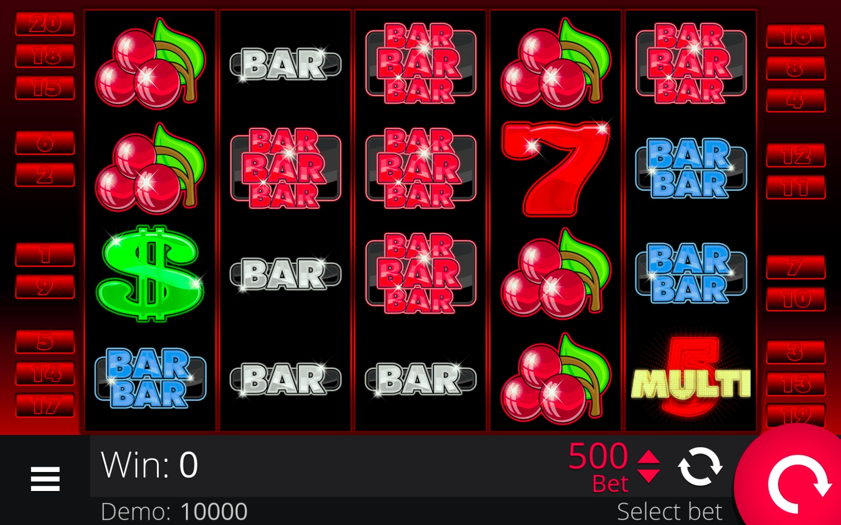 Multi Dice 5 Reels slot